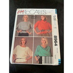 McCall's Misses Shirt Sewing Pattern Sz Small 10 to 12 8964 - Uncut